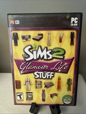 The Sims 2 Glamour Life Stuff PC CD-ROM Expansion Pack EA Windows